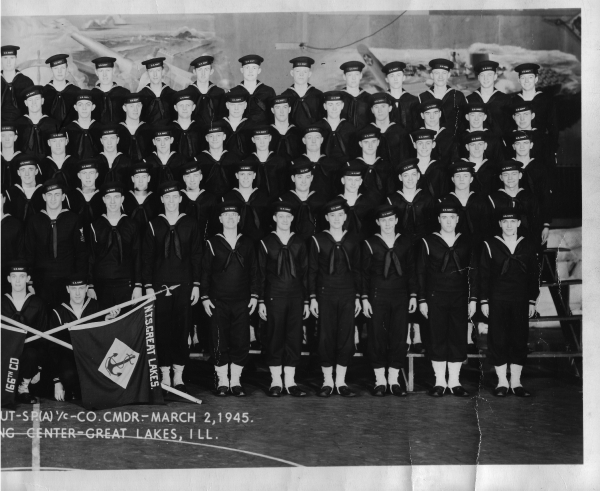 1945,Great Lakes NTC,Company 77 (Right)