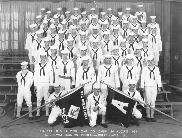 1951, Great Lakes NTC, Company 561