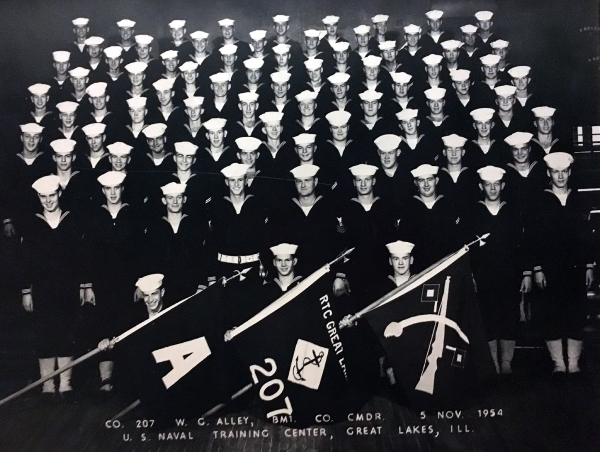1954,Great Lakes NTC,Company 207