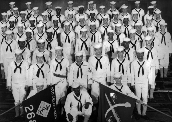 1955, Great Lakes NTC, Company 268