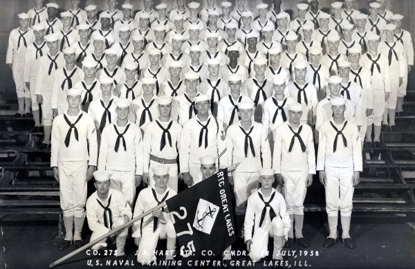 1958, Great Lakes NTC, Company 275