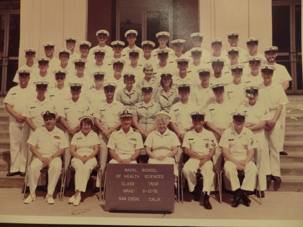 1975,NSHS San Diego,Basic Hospital Corps School,Class 7539