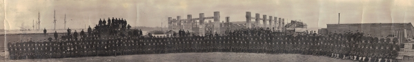 Circa 1917,Charlestown (Boston) Naval Shipyard,Navy Personnel
