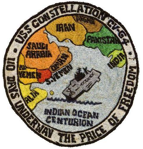 US Navy,VA-146 Attack Squadron,USS Constellation (CV64) Patch
