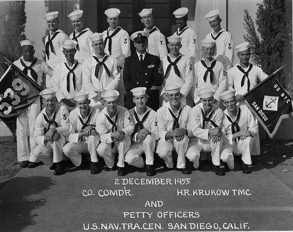 1955, San Diego NTC, Company 539, Company Commander