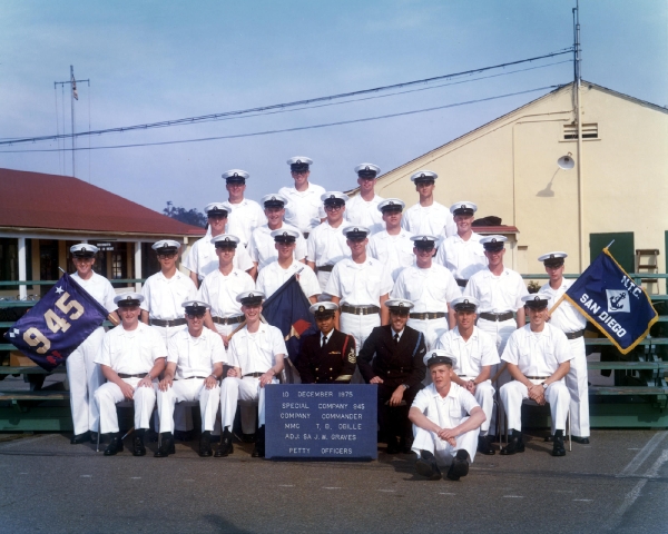 1975, RTC San Diego, Company 945 Petty Officers