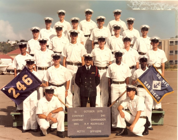 1975, San Diego NTC, Company 246 Company Commanders