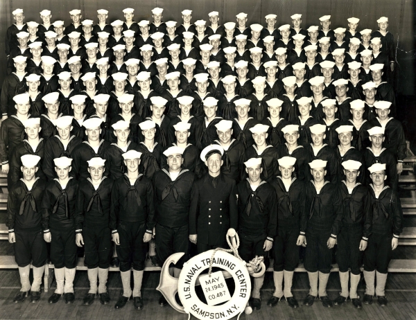 1945, NTC Sampson, Company 487