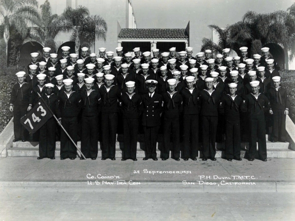 1951, NTS San Diego,Company 743