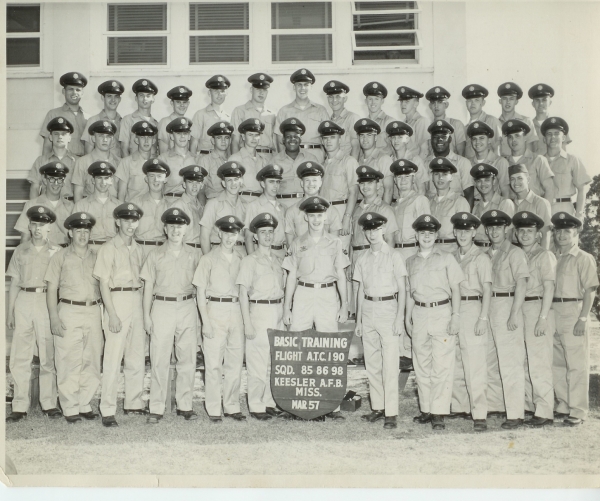 1957,KeeslerAFB,Squadron 85-86-98, Flight 190