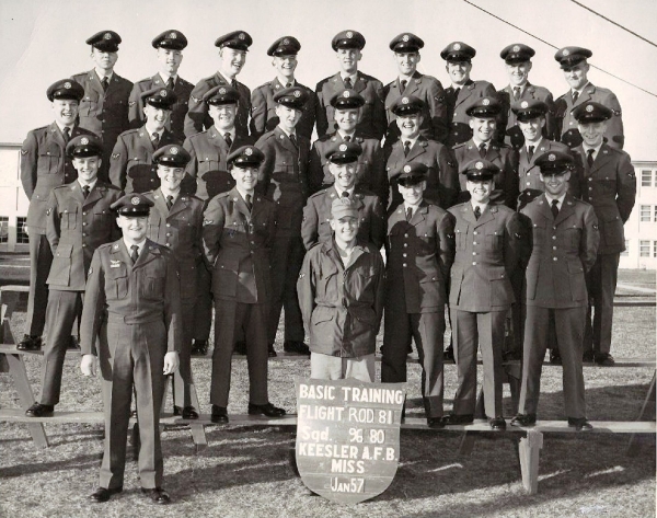 1957,Keesler AFB,Squadron 96-80,Flight ROD 81