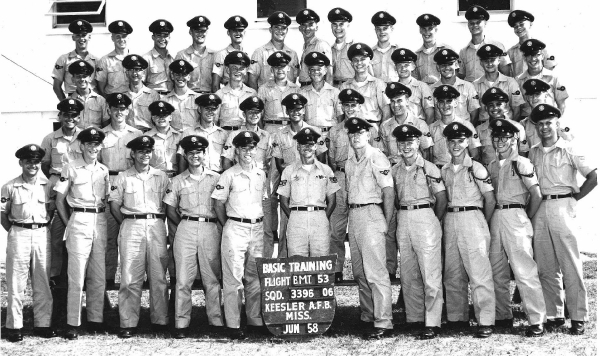 1958,Keesler AFB,Squadron 3396,Flight 53