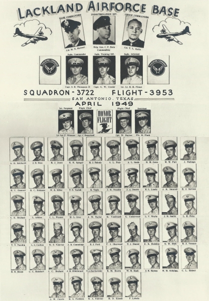 1949, Lackland AFB, Squadron 3722, Flight 3953