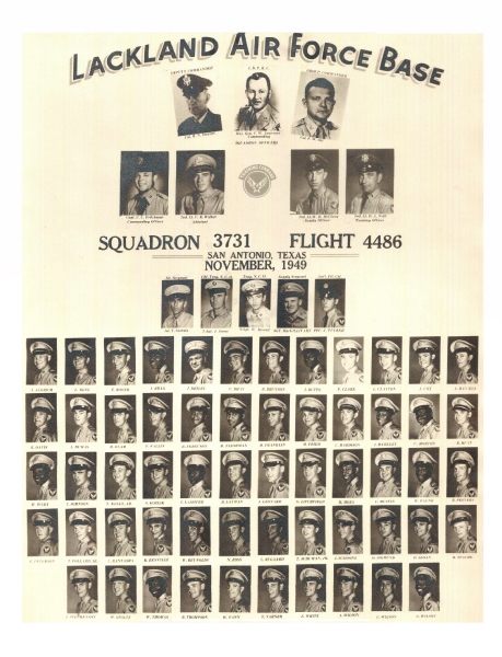 1949,Lackland AFB,Squadron 3731,Flight 4486
