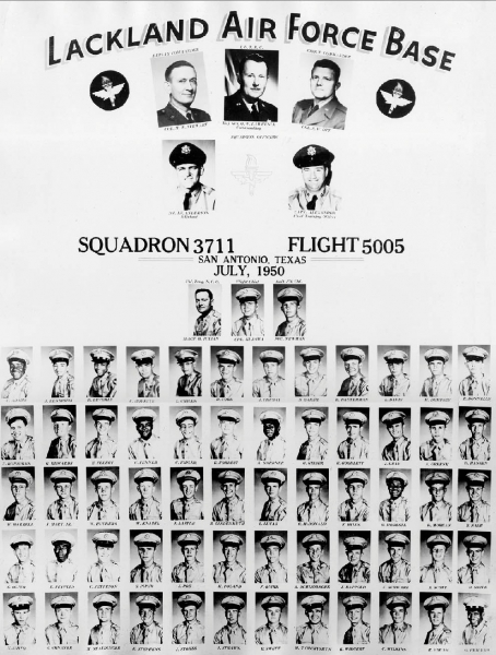 1950,Lackland AFB,Squadron 3711,Flight 5005