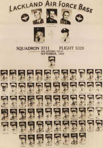 1950,Lackland AFB,Squadron 3711,Flight 5328