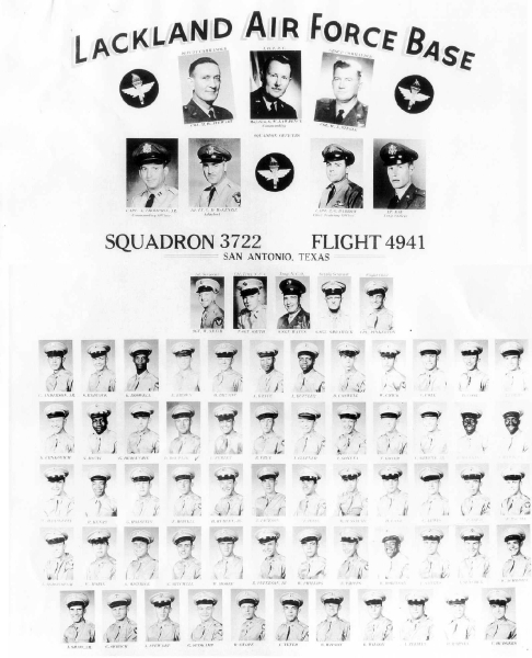 1950,Lackland AFB,Squadron 3722,Flight 4941