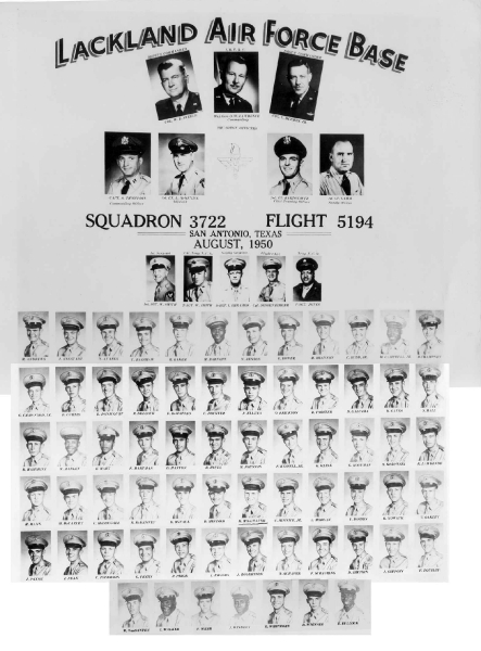 1950,Lackland AFB,Squadron 3722,Flight 5194