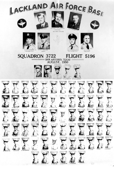 1950,Lackland AFB,Squadron 3722,Flight 5196