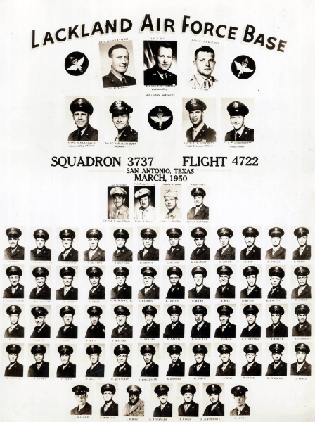 1950,Lackland AFB,Squadron 3737,Flight 4722