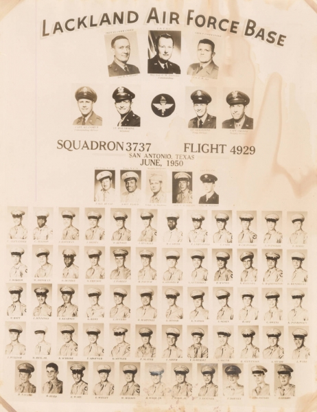 1950,Lackland AFB,Squadron 3737,Flight 4929
