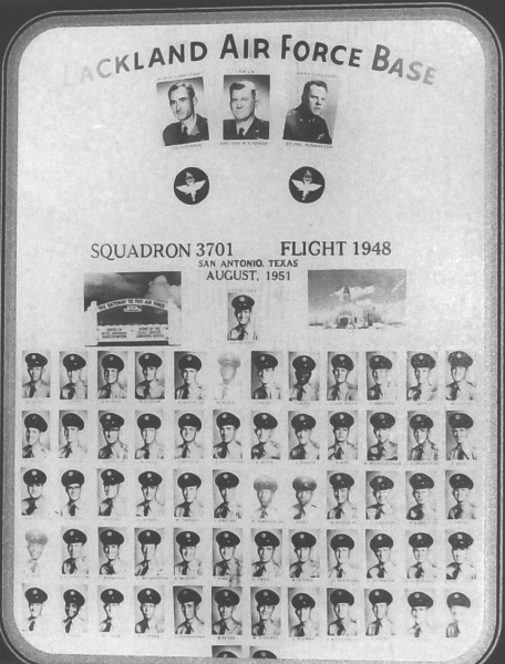 1951,Lackland AFB,Squadron 3701,Flight 1948