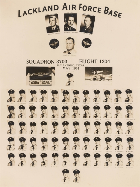 1951,Lackland AFB,Squadron 3703,Flight 1204