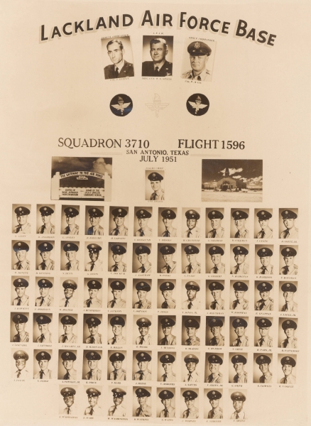 1951,Lackland AFB,Squadron 3710,Flight 1596