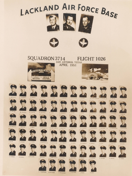1951,Lackland AFB,Squadron 3714,Flight 1026