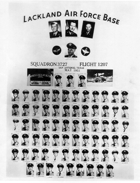 1951,Lackland AFB,Squadron 3727,Flight 1207