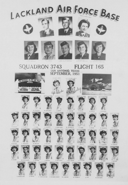 1951,Lackland AFB,Squadron 3743,Flight 165