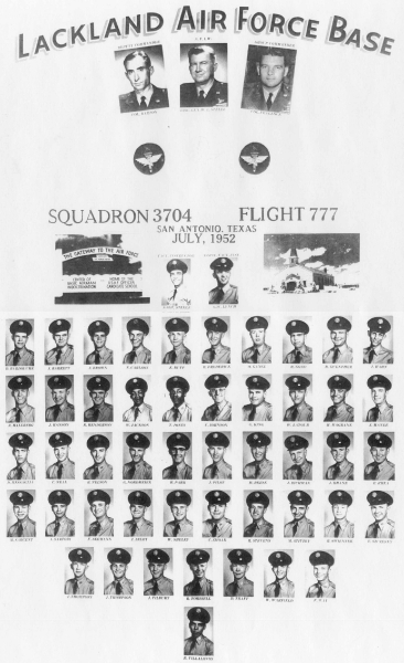 1952,Lackland AFB,Squadron 3704,Flight 777