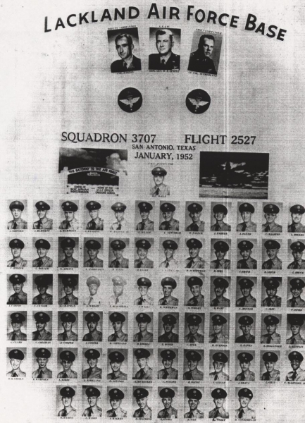 1952,Lackland AFB,Squadron 3707,Flight 2527