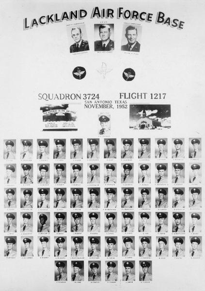 1952,Lackland AFB,Squadron 3724,Flight 1217