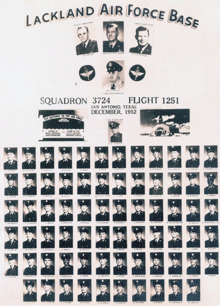 1952,Lackland AFB,Squadron 3724,Flight 1251