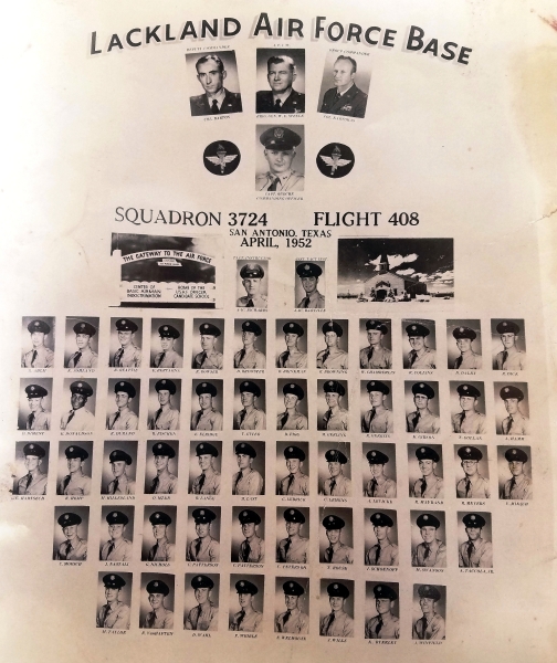 1952,Lackland AFB,Squadron 3724,Flight 408