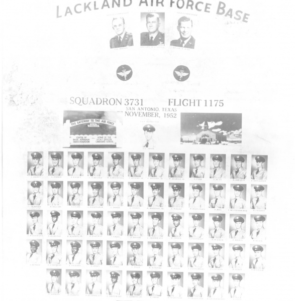 1952,Lackland AFB,Squadron 3731,Flight 1175