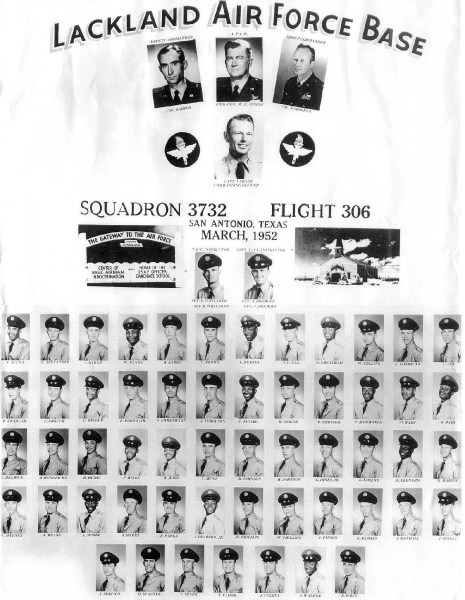 1952,Lackland AFB,Squadron 3732,Flight 306
