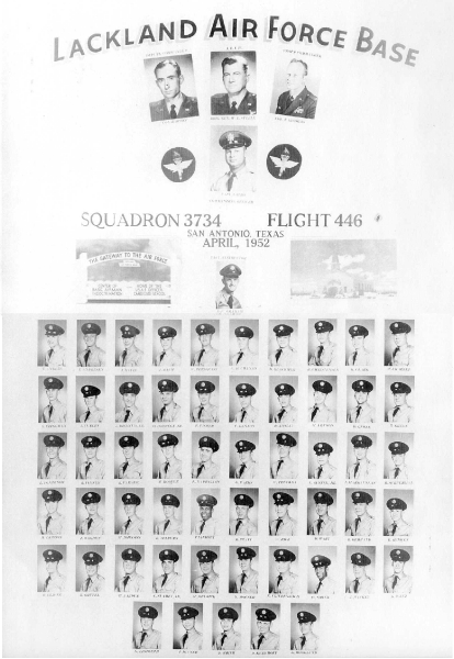 1952,Lackland AFB,Squadron 3734,Flight 446