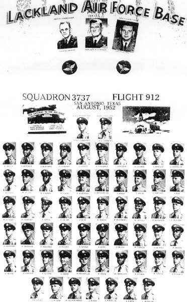 1952,Lackland AFB,Squadron 3737,Flight 912
