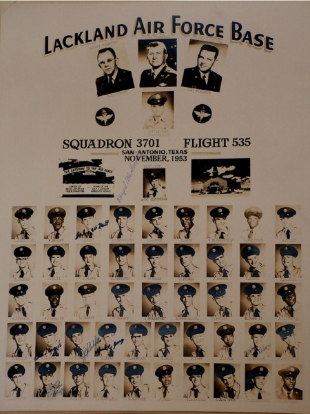 1953,Lackland AFB,Squadron 3701,Flight 535