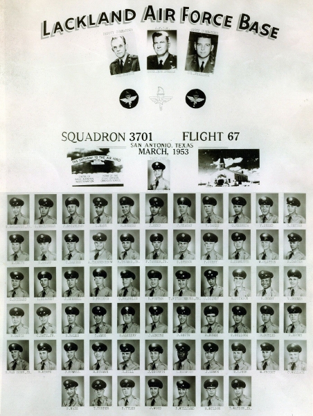 1953,Lackland AFB,Squadron 3701,Flight 67
