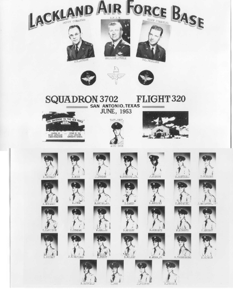 1953,Lackland AFB,Squadron 3702,Flight 320