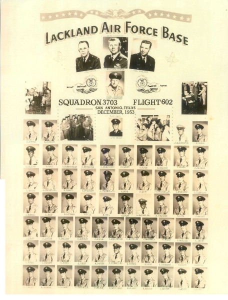 1953,Lackland AFB,Squadron 3703,Flight 602