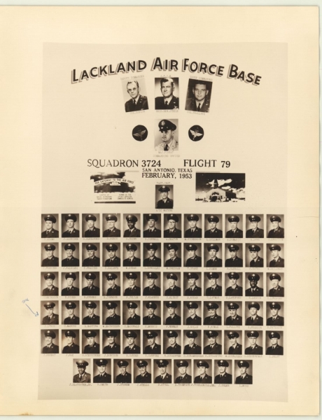 1953,Lackland AFB,Squadron 3724,Flight 79