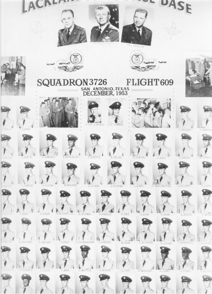 1953,Lackland AFB,Squadron 3726,Flight 609