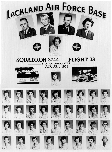 1953,Lackland AFB,Squadron 3744,Flight 38