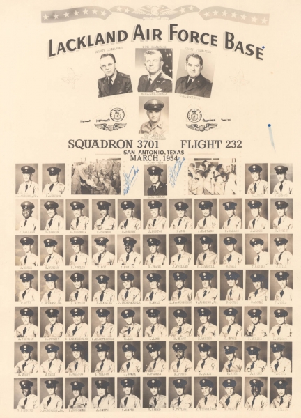 1954,Lackland AFB,Squadron 3701,Flight 232