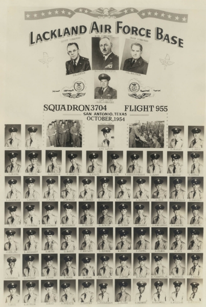 1954,Lackland AFB,Squadron 3704,Flight 955