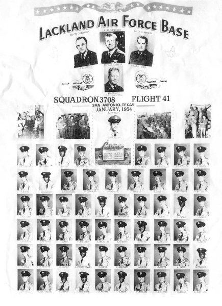 1954,Lackland AFB,Squadron 3708,Flight 41